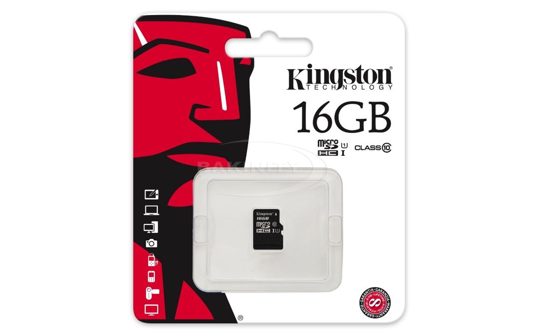 Yaddaş kartı Kingston SDC10/16GBSP — Yaddaş kartları, Bakı (2)