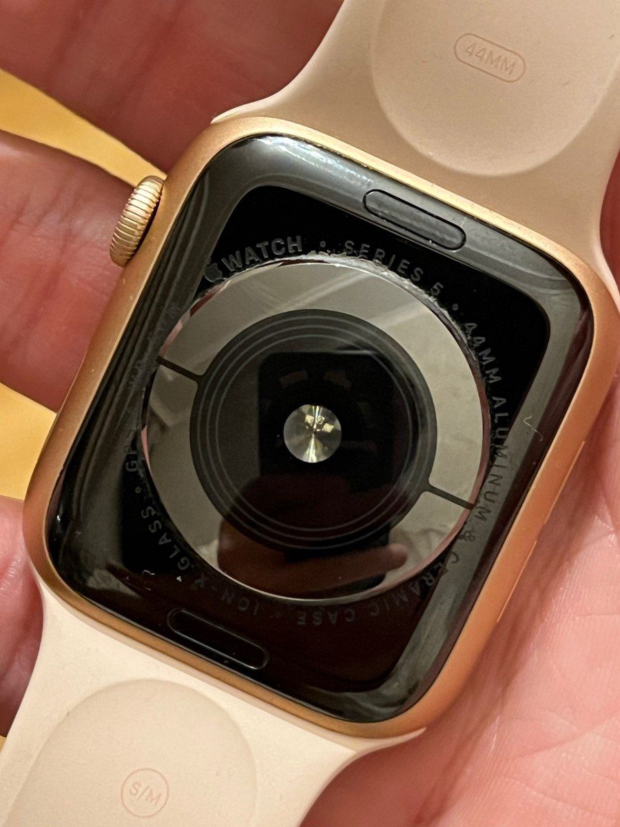 Apple Watch Series 5 Aluminum Gold 44mm — Ağıllı saatlar və biləkliklər, Bakı (3)
