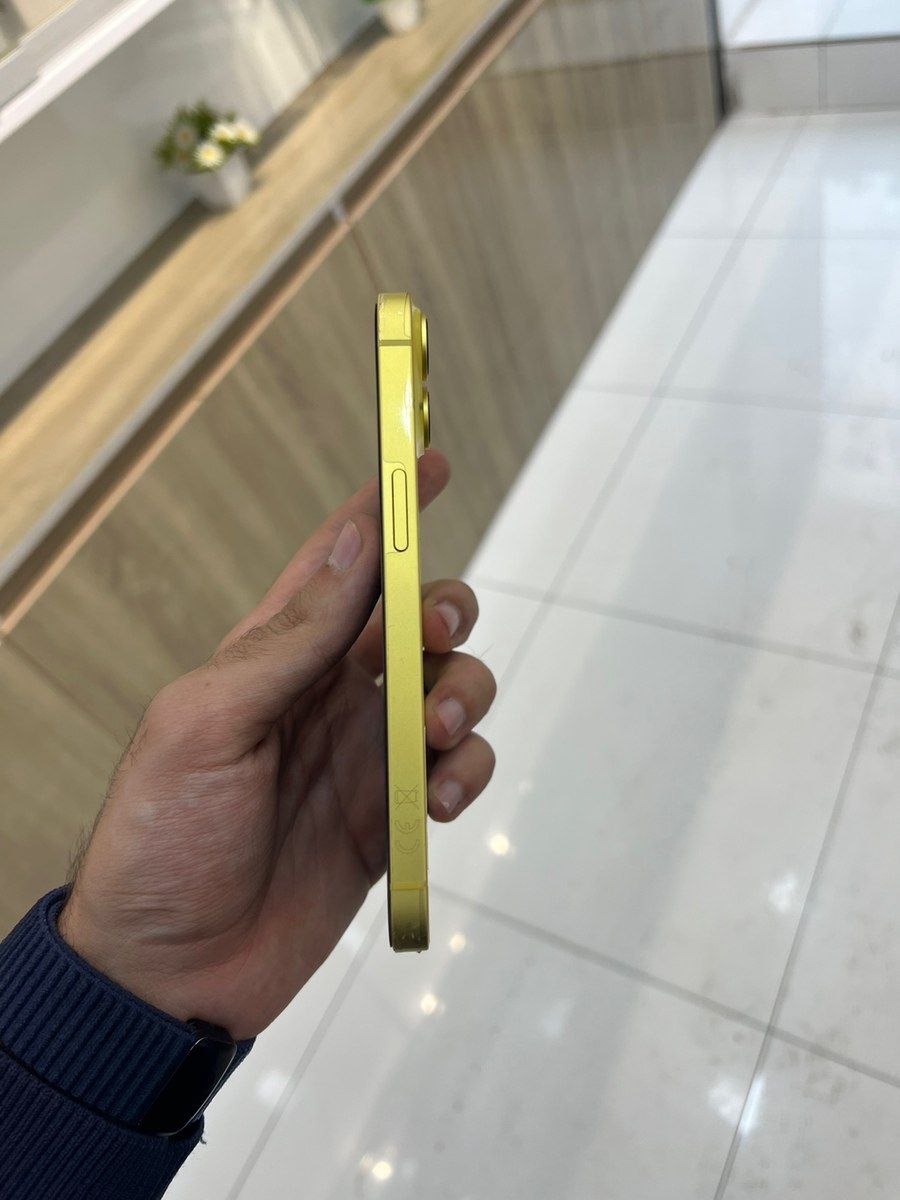 Apple iPhone 14 Yellow 128GB/6GB — Smartfonlar, Bakı (2)