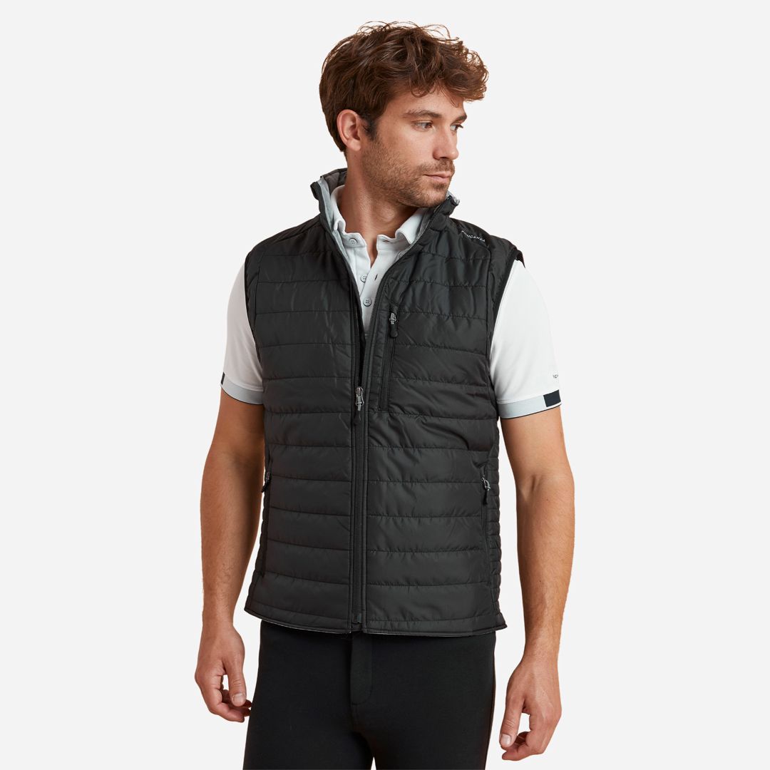 Kişilər üçün qalın jilet Decathlon 961427, qara, poliester, ölçü 3XL — Mallar, Bakı