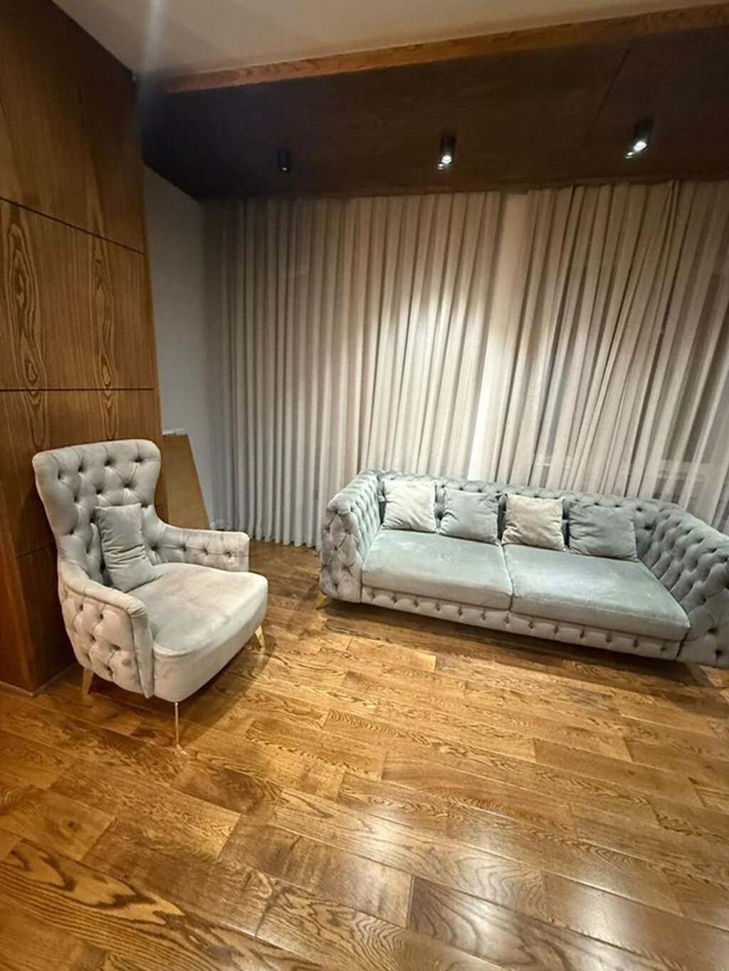 Mebel dəsti – 3 parçadan ibarət - 2 ədəd divan və 1 ədəd kreslo — Yumşaq mobilya dəstləri, Bakı (4)