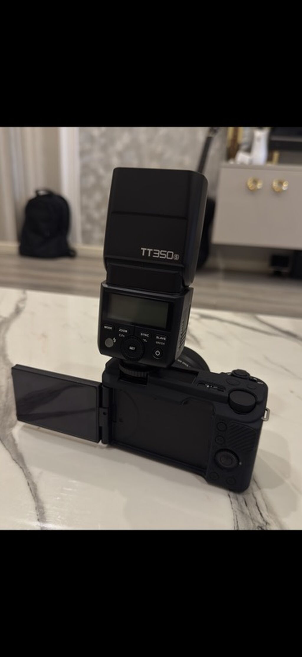 Sony ZV-E10 II + Godox TT350S 256 GB SD kart Tam dəst Sony — Fotoaparat, Bakı (3)