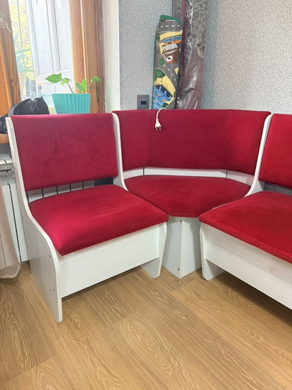 Mətbəx üçün künc divan dəsti - Forma: L-şəkilli künc oturacaq (3 — Yumşaq mobilya dəstləri, Bakı (2)