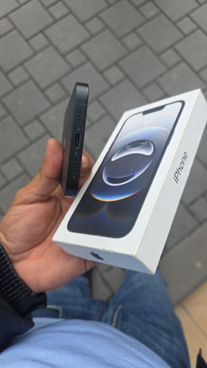 Apple iPhone 16e Black 128GB/8GB — Smartfonlar, Bakı (6)