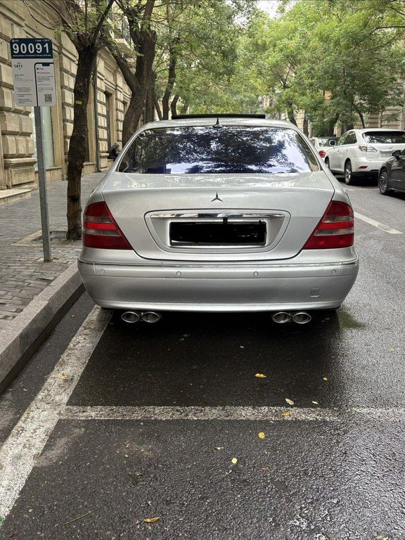 Mercedes S 320, 3.2 L, 2001 il, 310 000 km — Avtomobillər, Bakı (6)