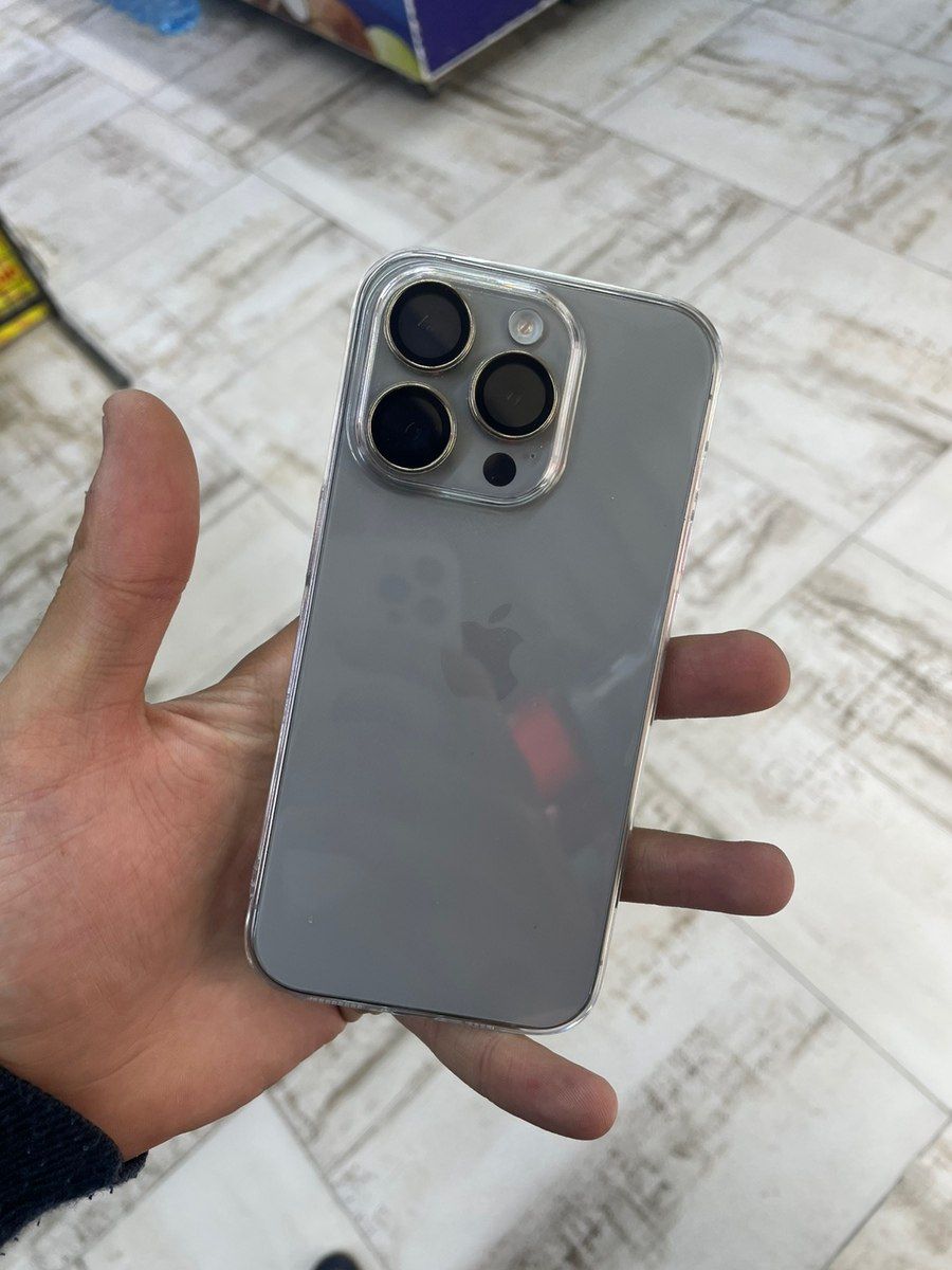 Apple iPhone 15 Pro Natural Titanium 256GB/8GB — Smartfonlar, Bakı (4)