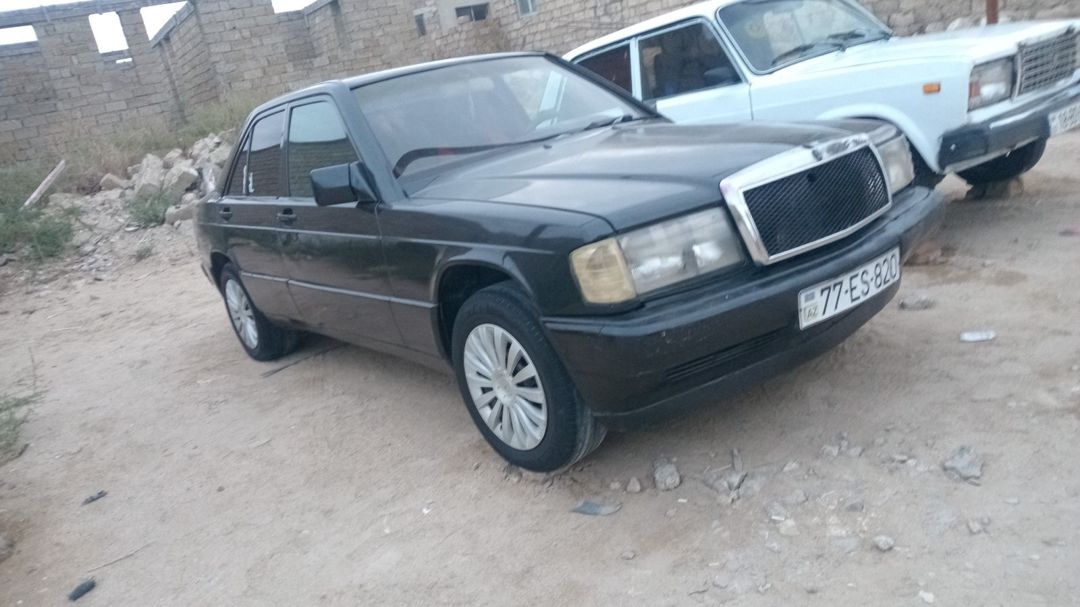 Mercedes 190, 1993 il 77-ES-820 — Avtomobillər, Bakı (6)