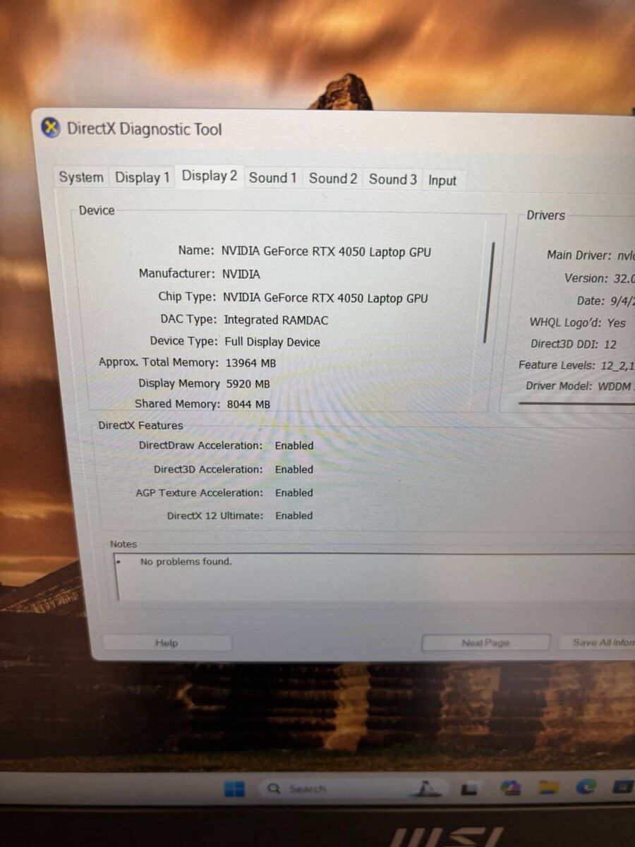 MSI Cyborg RTX 4050 — Noutbuklar, Bakı (11)