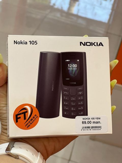 Nokia 105 (2023) Charcoal — Bakı