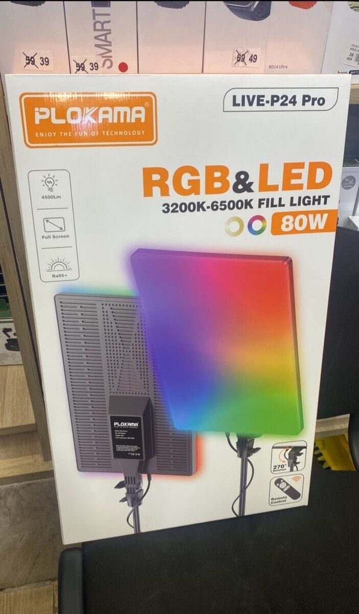 LED RGB işıq tripod — Foto və video texnikası, Bakı (2)