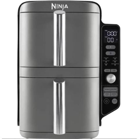 Ninja Air Fryer Double Stack XL SL400EU – 9.5L İki mərtəbəli şaquli — ფრიტიურები
