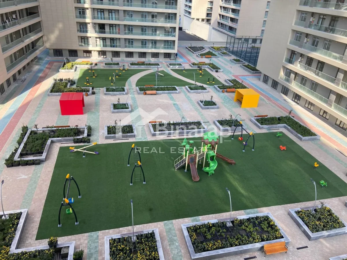 Satılır 3 otaqlı yeni tikili 109 m², Nizami metrosu, Yasamal rayonu — Mənzil, Bakı (2)
