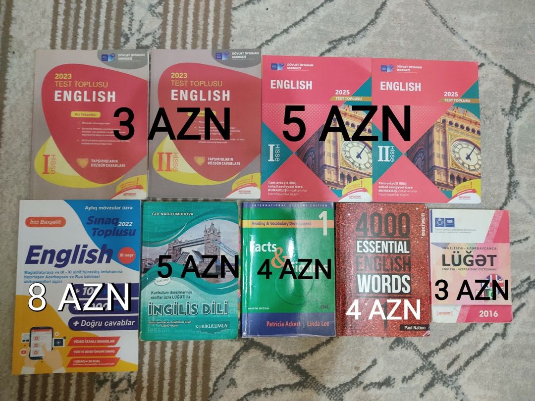 Test topluları — Məktəb və təhsil malları, Bakı (2)