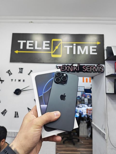 Apple iPhone 16 Pro Max Black Titanium 256GB/8GB — Bakı