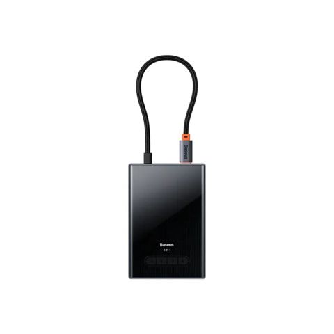 Baseus PioneerJoy 8-in-1 Usb-c Hub 4K 120Hz 100W PD Multiport Docking — Bakı