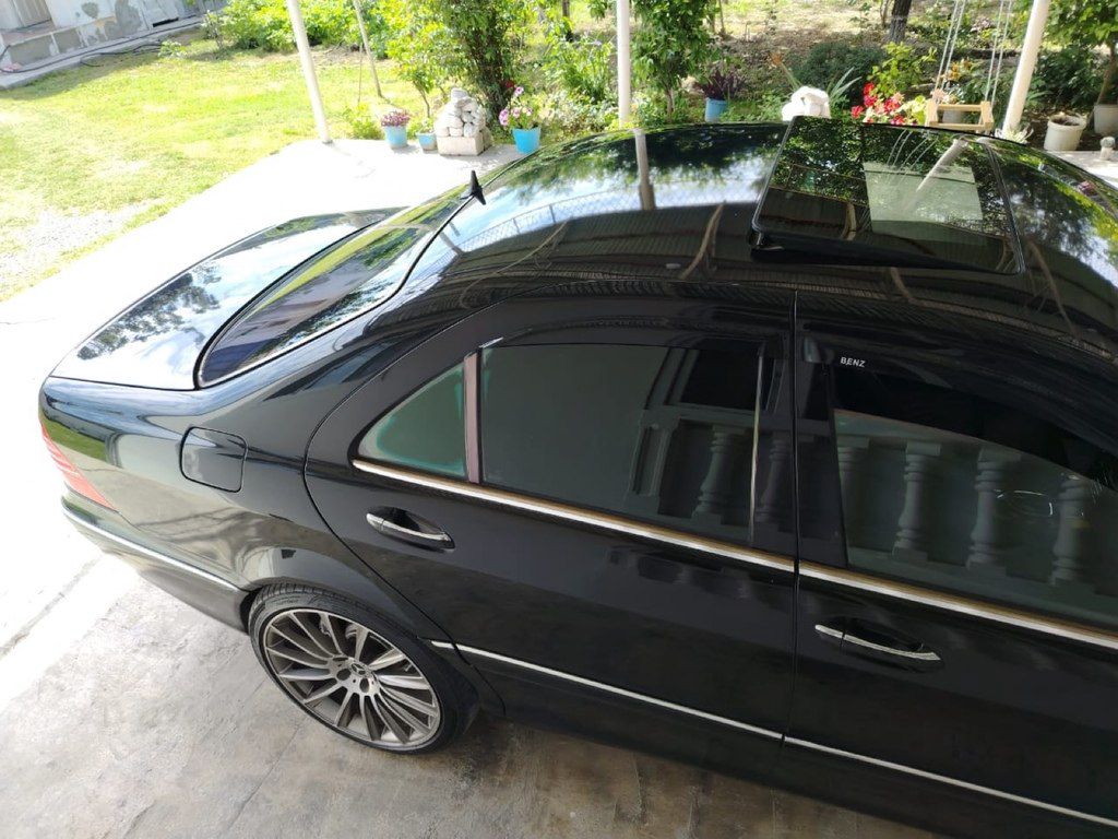 Mercedes S 320, 3.2 L, 2003 il, 350 000 km 99-HY-923 — Avtomobillər, Ağdaş (8)