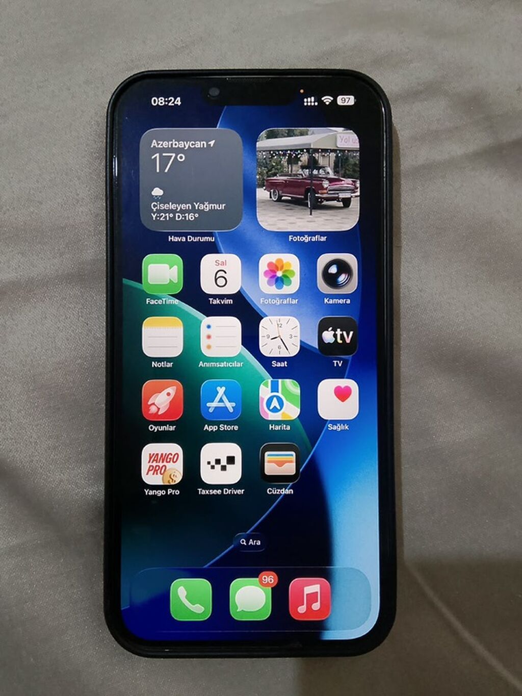 IPhone 13 Pro Max, 256 GB, Qara, Face ID — Apple iPhone, Masazır (2)