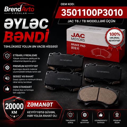 JAC əyləc bəndi — Bakı