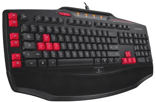 Klaviatura Logitech G103 Gaming — Kompüterlər və noutbuklar, Bakı (2)