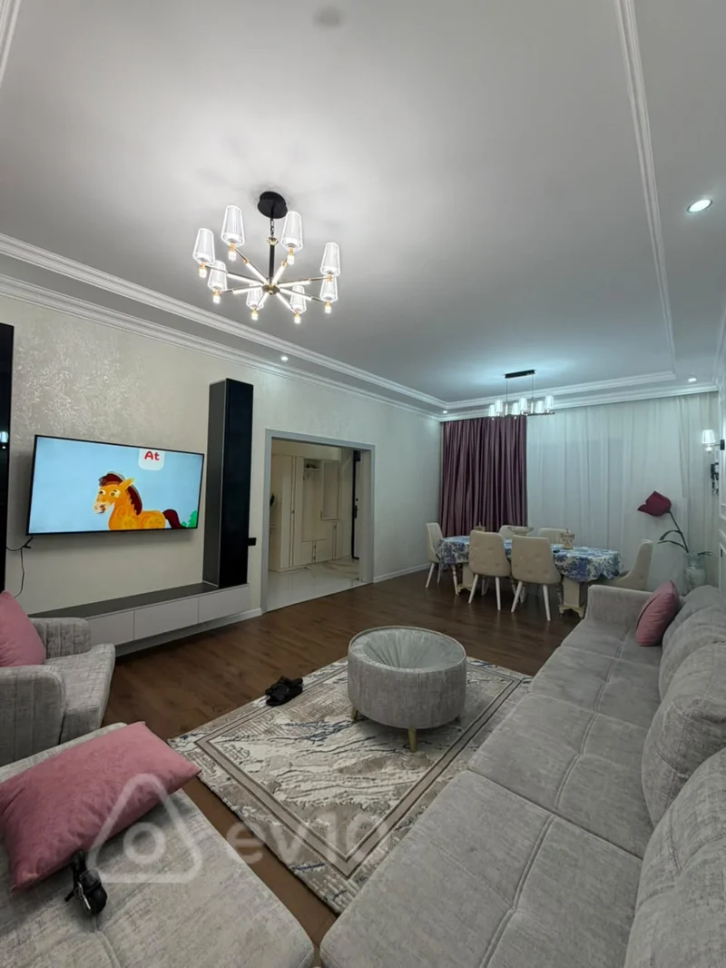 4 otaqlı həyət evi, 120 m², Elmaz Hacıyev küçəsi — Ev, villa, Bakı (4)