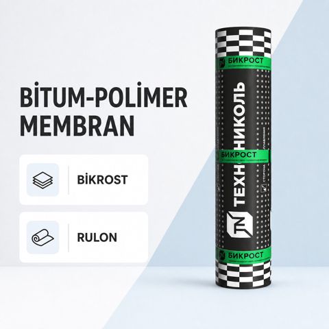 Bikrost rulon hidroizolyasiya membranı — Bakı