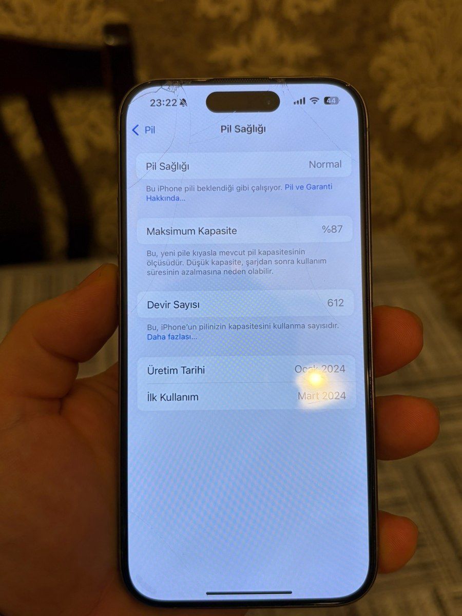 Apple iPhone 15 Pro Natural Titanium 128GB/8GB — Smartfonlar, Bakı (5)