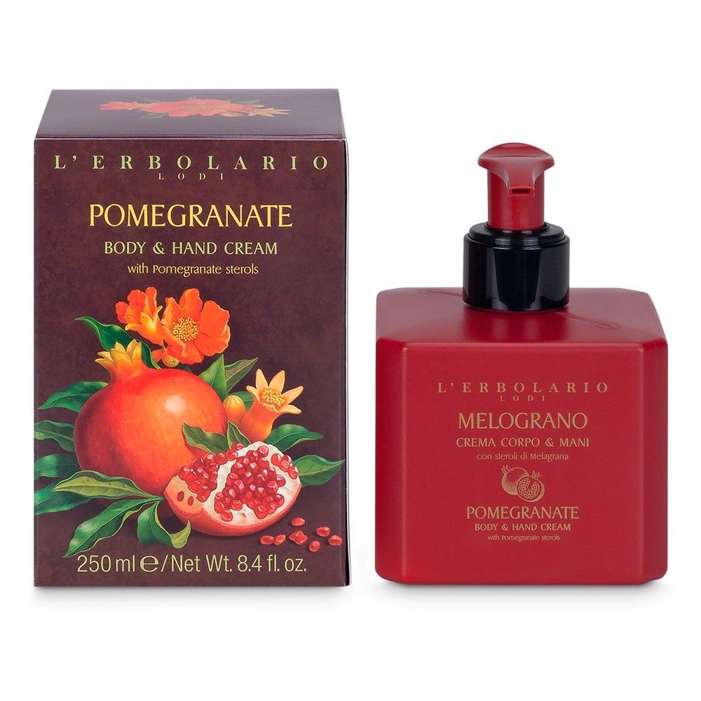 Bədən və əllər üçün krem L'Erbolario Melograno 250 ml — Mallar, Bakı