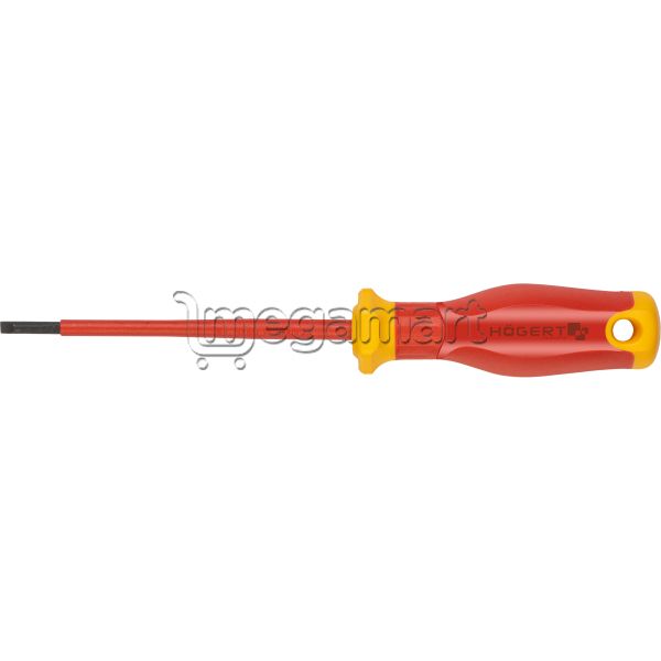 Dielektrik Vintaçan Yivli 4×100 mm 1000V Högert HT1S961-1 — Vint açarları, Bakı