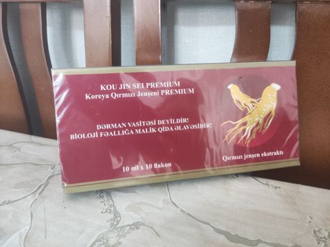 Qırmızı jenşen ekstraktı — Bakı