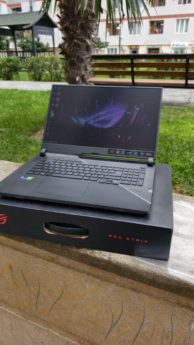 Asus Rog Strix Scar RTX 3080ti — Noutbuklar, Bakı (2)