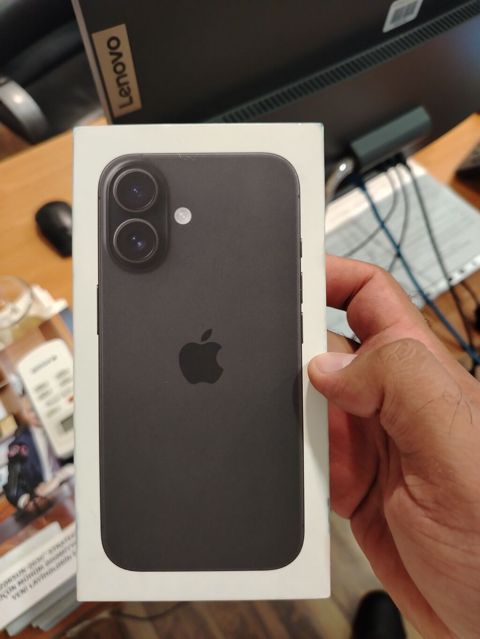 IPhone 16, 128 GB, Qara, Zəmanət — Bakı