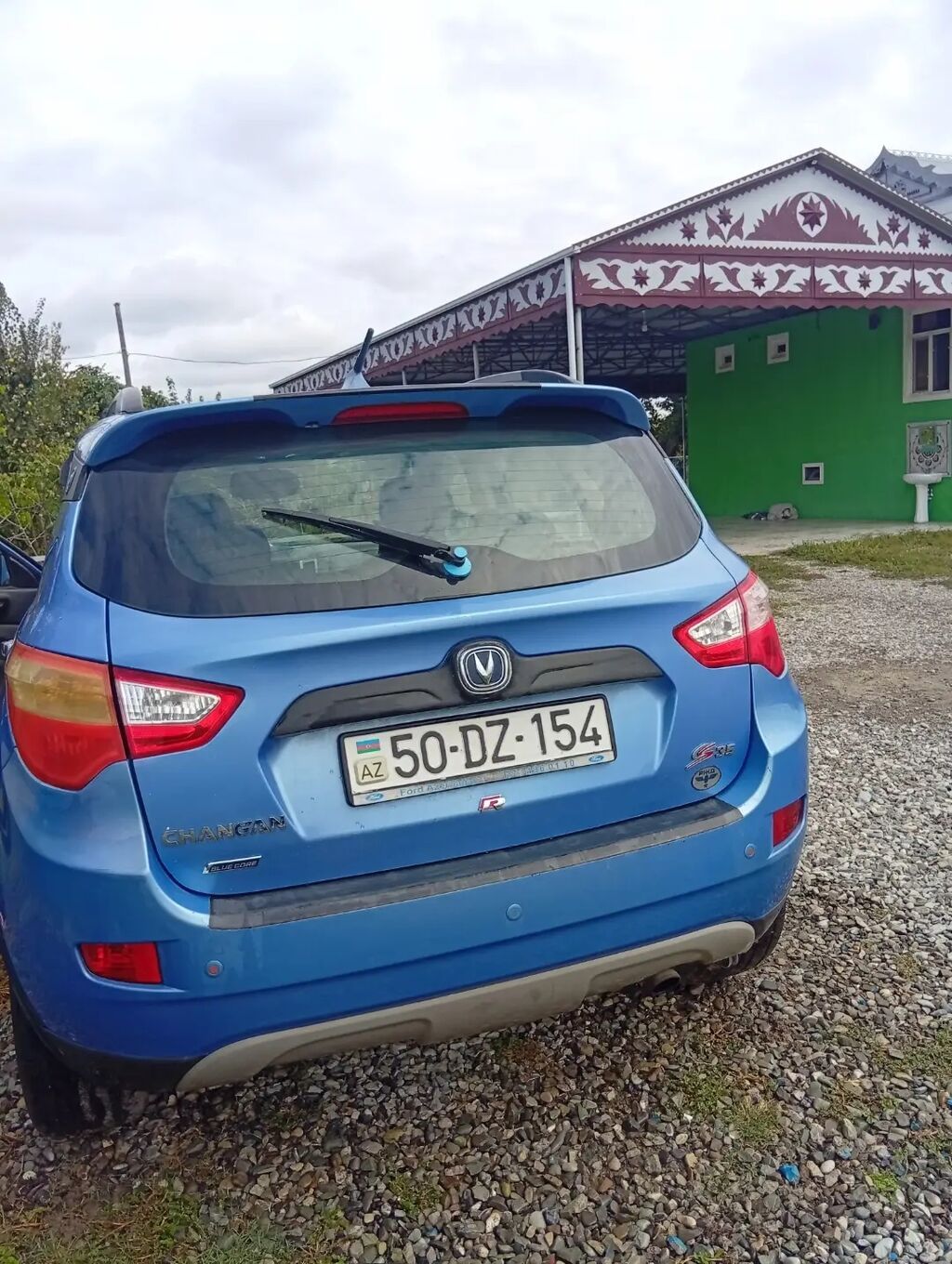 Changan CS35, mavi rəngli kompakt krossover. Texniki xüsusiyyətlər və 50-DZ-154 — Avtomobillər, Sumqayıt (5)