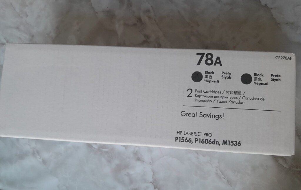 "HP 78A" qara original kartric — Ofis texnikası və istehlak malları, Bakı (3)