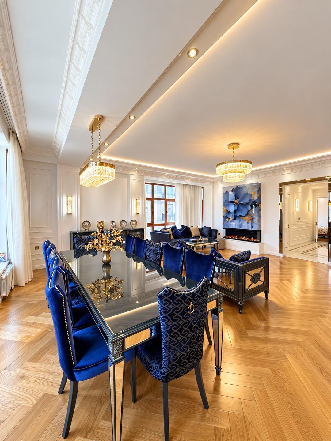 3 otaqlı mənzil, 181 m², Üzeyir Hacıbəyli küçəsi — Mənzil, Bakı (4)