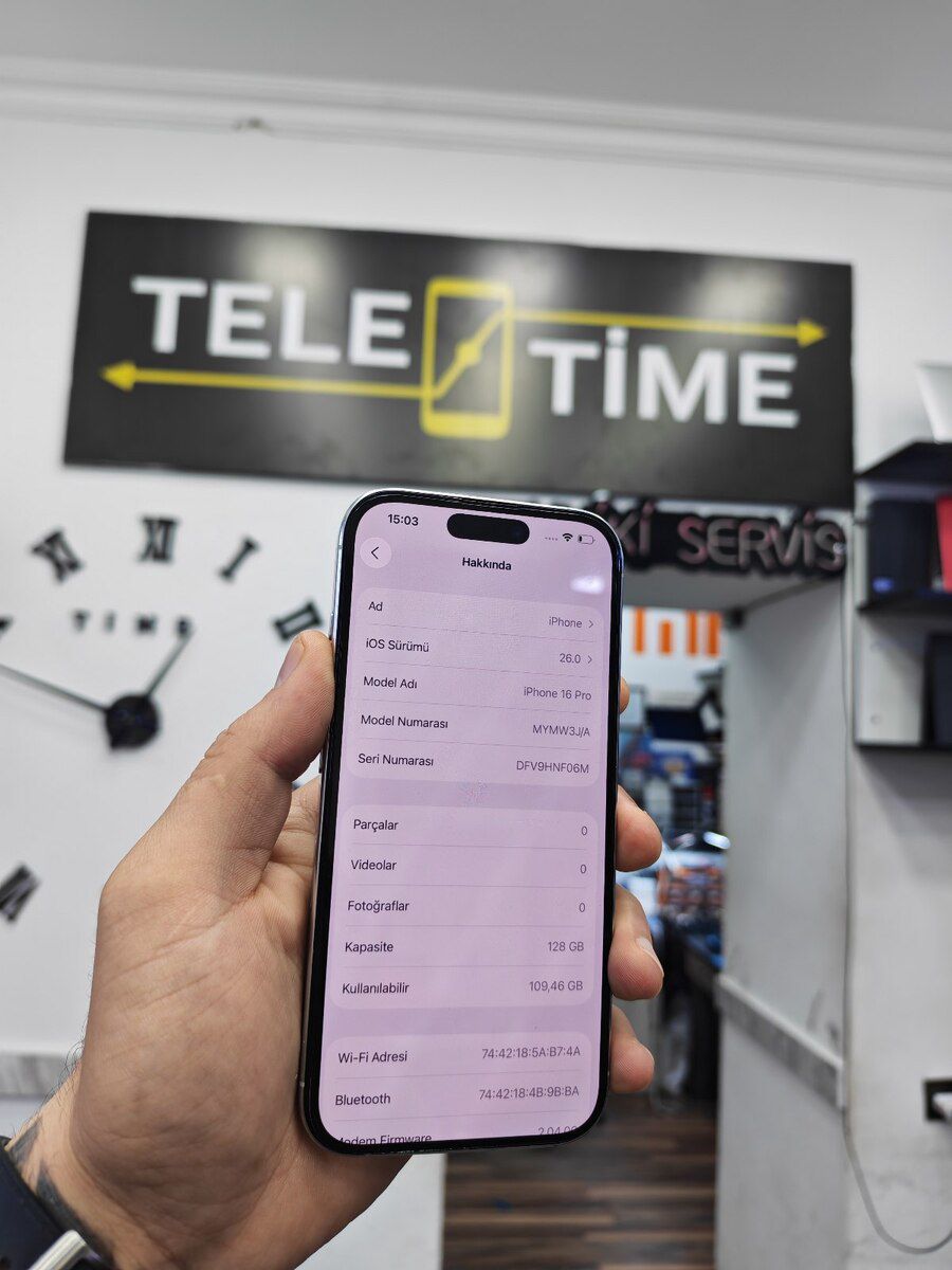 Apple iPhone 16 Pro Desert Titanium 128GB/8GB — Smartfonlar, Bakı (2)