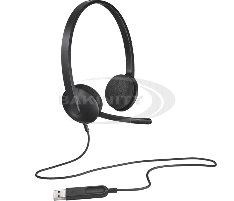 Qulaqcıq Logitech Corded USB H340 Black — Kompüterlər və noutbuklar, Bakı (2)