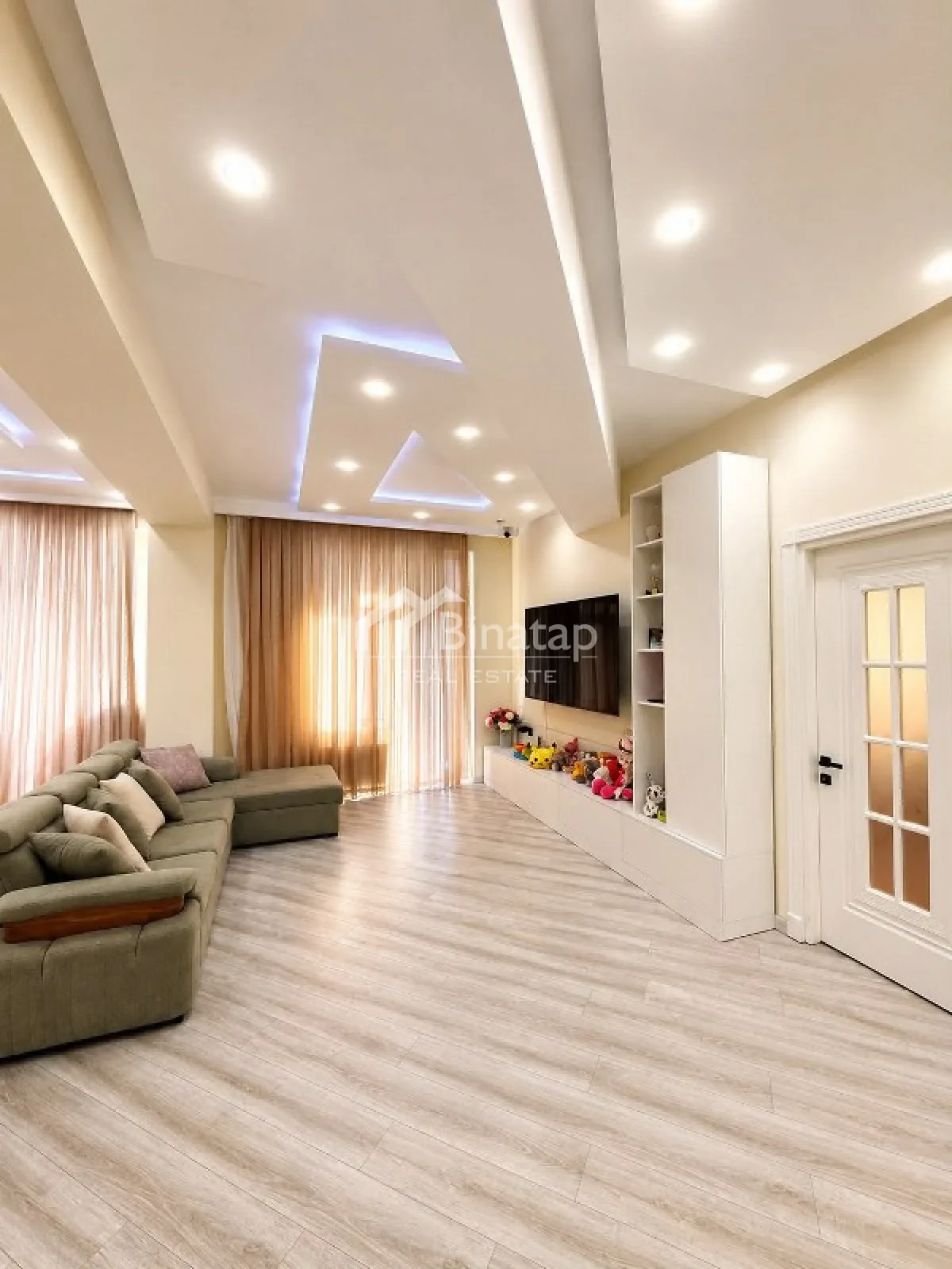 Satılır 3 otaqlı yeni tikili 107.7 m², Ağ Şəhər qəsəbəsi, Xətai rayonu — Bakı