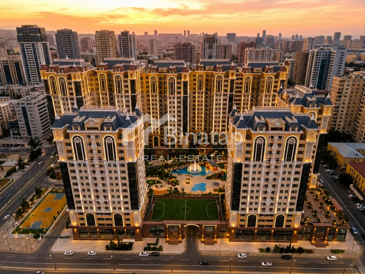 Satılır 3 otaqlı yeni tikili 121.7 m², 28 May metrosu, Nəsimi rayonu — Bakı