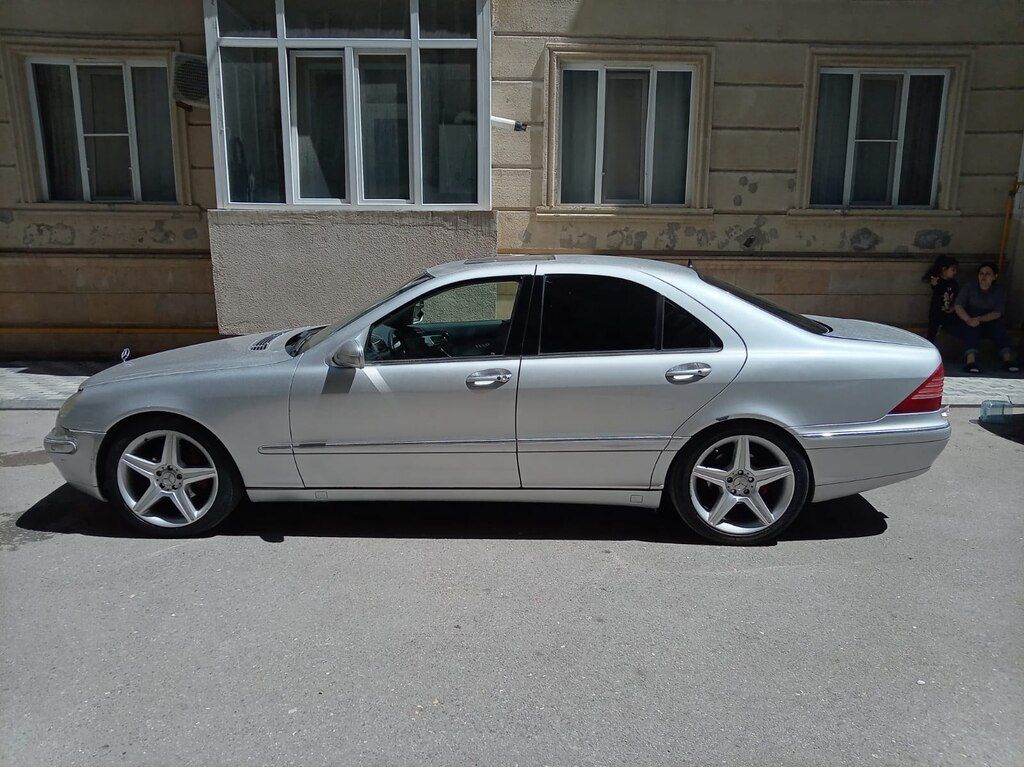 Mercedes S 320, 3.2 L, 2002 il, 415 000 km — Avtomobillər, Xırdalan (4)
