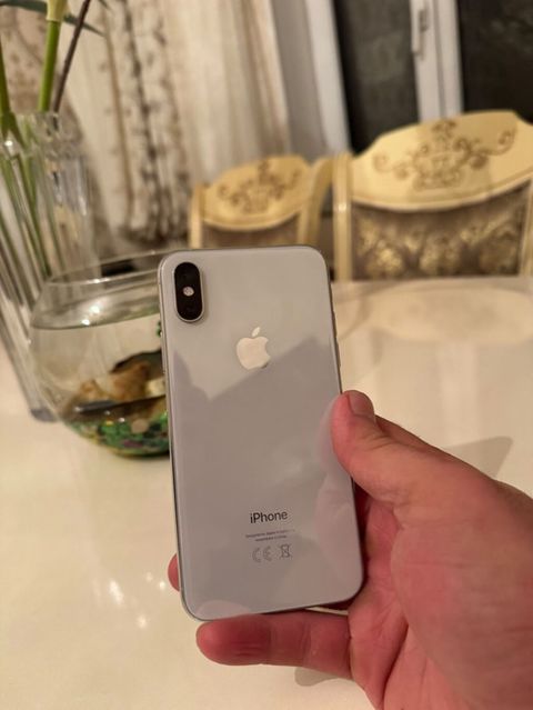 IPhone Xs, 64 GB, Gümüşü, Face ID — Masazır
