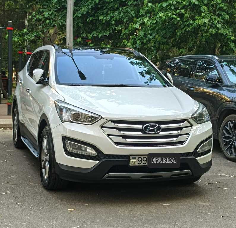 Hyundai Santa Fe, 2.4 L, 2013 il, 166 000 km — Avtomobillər, Bakı (4)