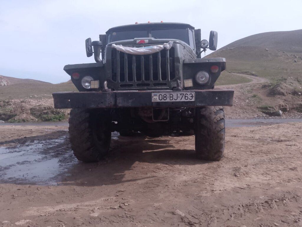 Ural 4320, 11 L, 1990 il, 166 600 km 08-BJ-763 — Yük maşınları, Balakən (5)