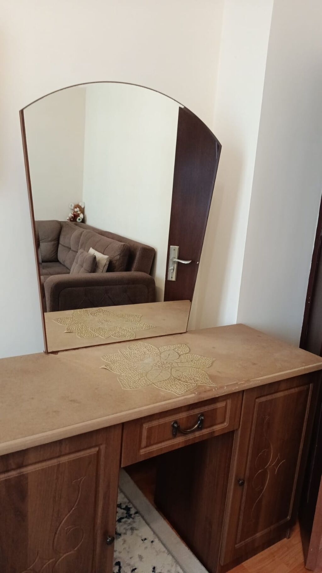 İşlənmiş, Açılmayan, Laminat, Dördbucaq masa — Masalar, Digah (2)