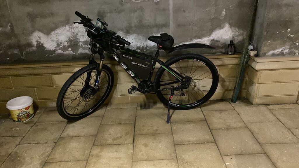 Elektron velosiped cox səliqəli istifadə olunub.sürət 45-50km/s, polnu — Elektrik velosipedləri, Neftçala