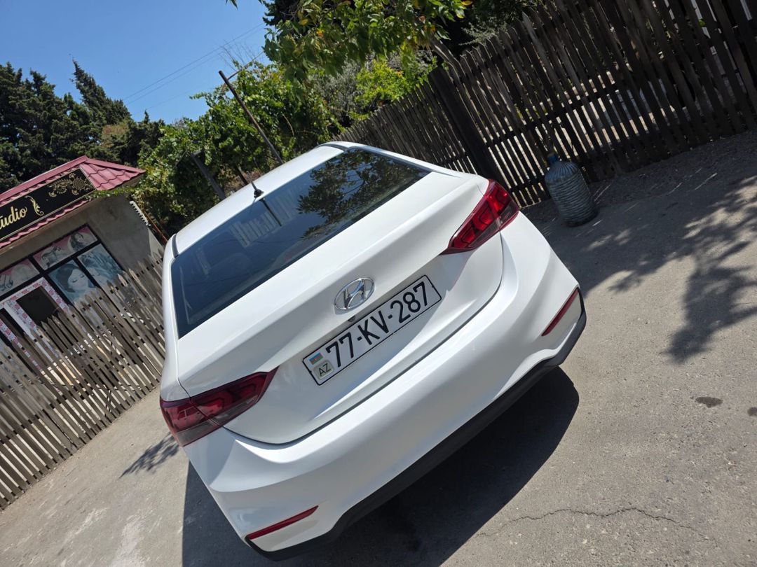 Hyundai Accent, 2018 il 77-KV-287 — Avtomobillər, Bakı (2)