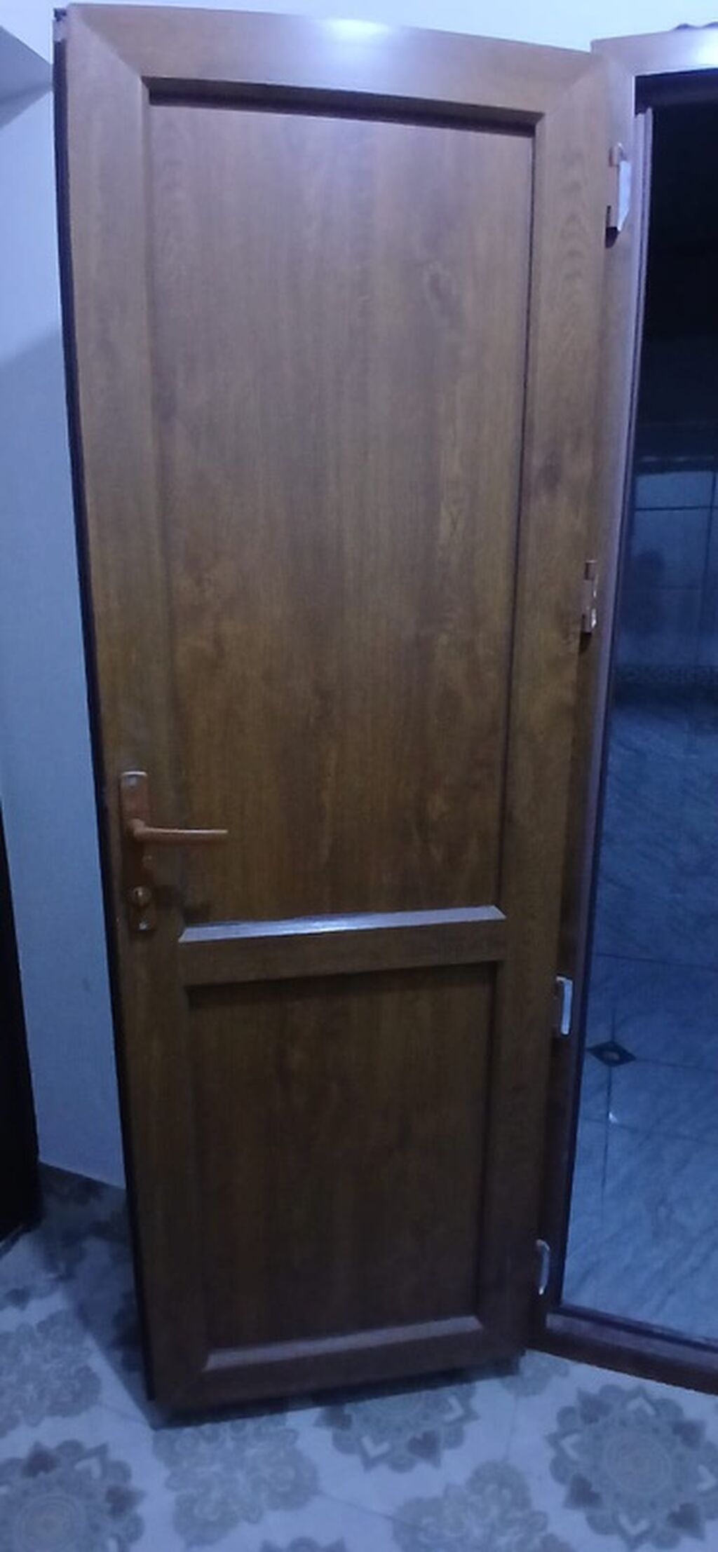 Məhsul: Taxta giriş/otaq qapısı - Material: taxta (təbii ağac — Pəncərələr, qapılar, balkonlar, Masazır (3)