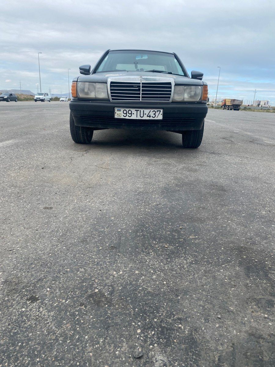 Mercedes 190, 1988 il 99-TU-437 — Avtomobillər, Bakı (6)