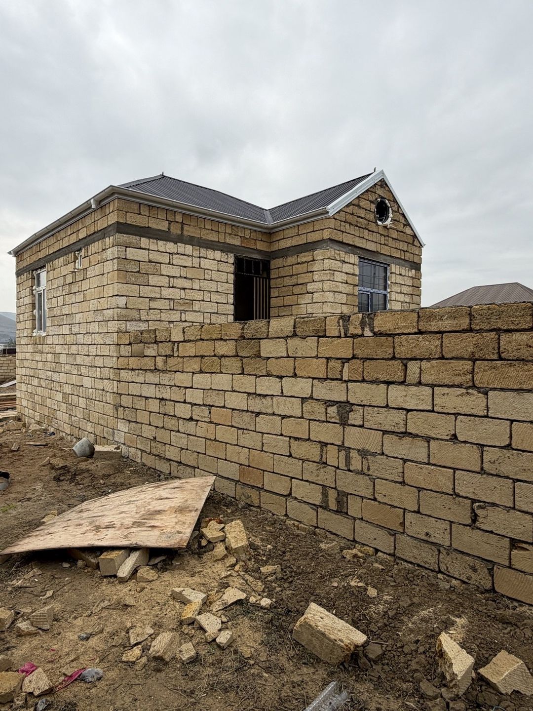 Satılır 2 otaqlı həyət evi/bağ evi 56 m² — Ev, villa, Bakı (2)