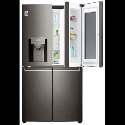 LG GR-X24FMKBL Soyuducu 563L – InstaView Door-in-Door, No Frost Geniş — Bakı