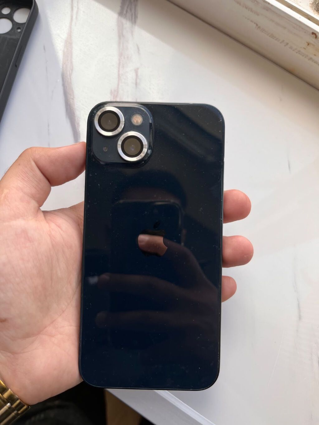 IPhone 13, 128 GB, Qara, Face ID, Sənədlərlə — Apple iPhone, Sumqayıt (2)